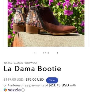 Inkkas La Dama Bootie